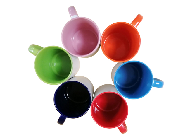 Custom Gift: Personalised Two Tone Mug